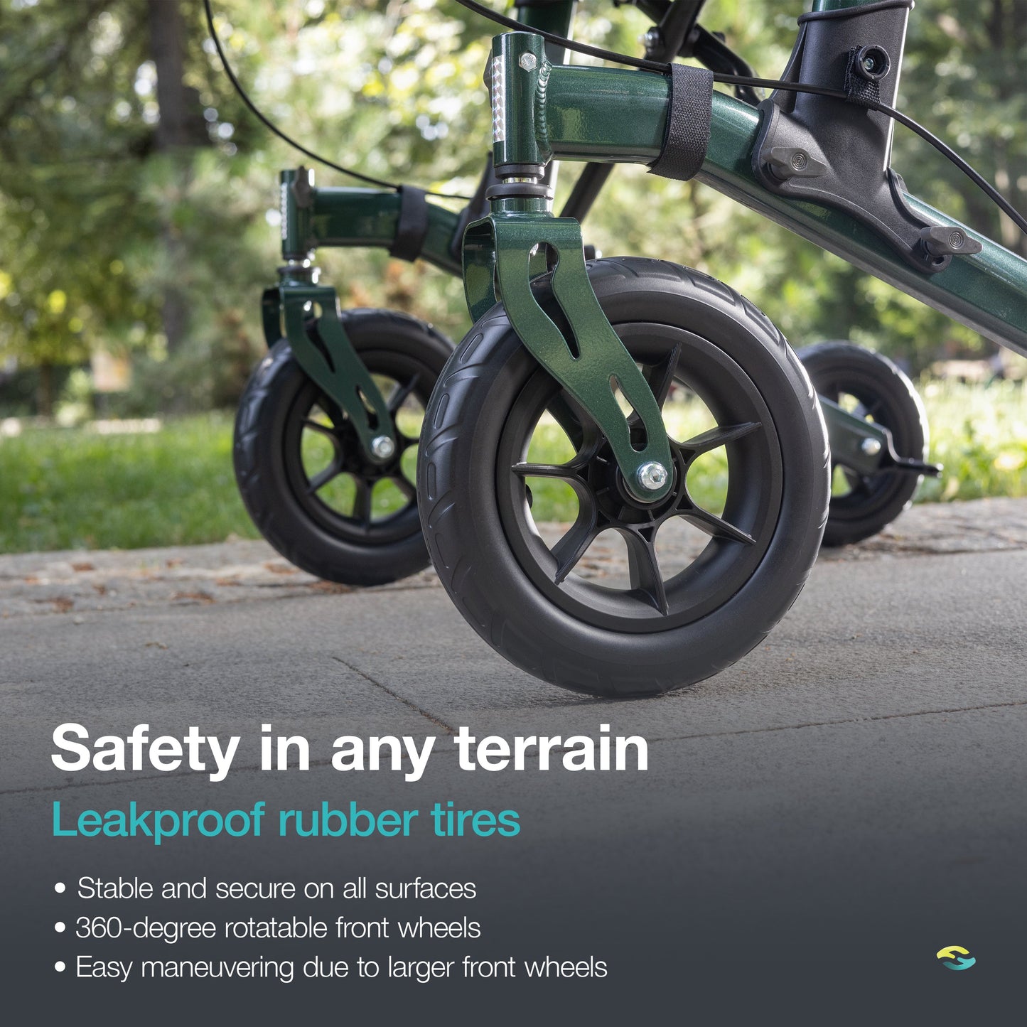 Outdoor Arthritis Rollator Safety - Rollator, walker and Wheelchairs Australia